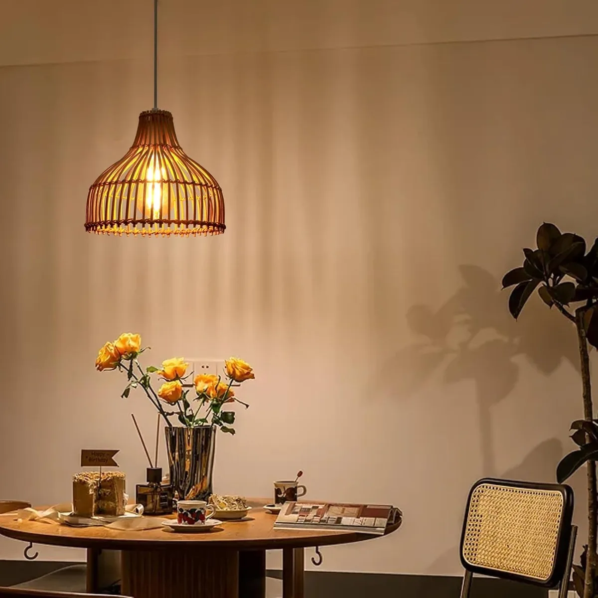 1Pcs 24Cm Beige Rat… - image