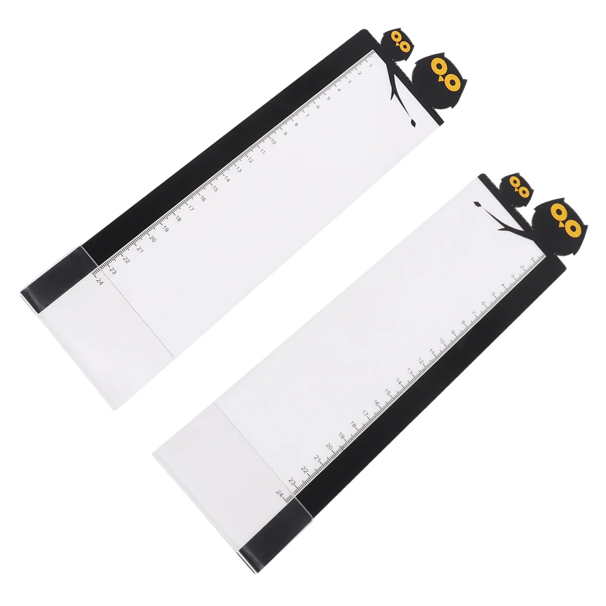 2 قطعة شاشة أكريليك مذكرة مجلس البومة نمط حامل الكمبيوتر لوحة جانبية مكتب المنزل رسالة المنظم تذكير