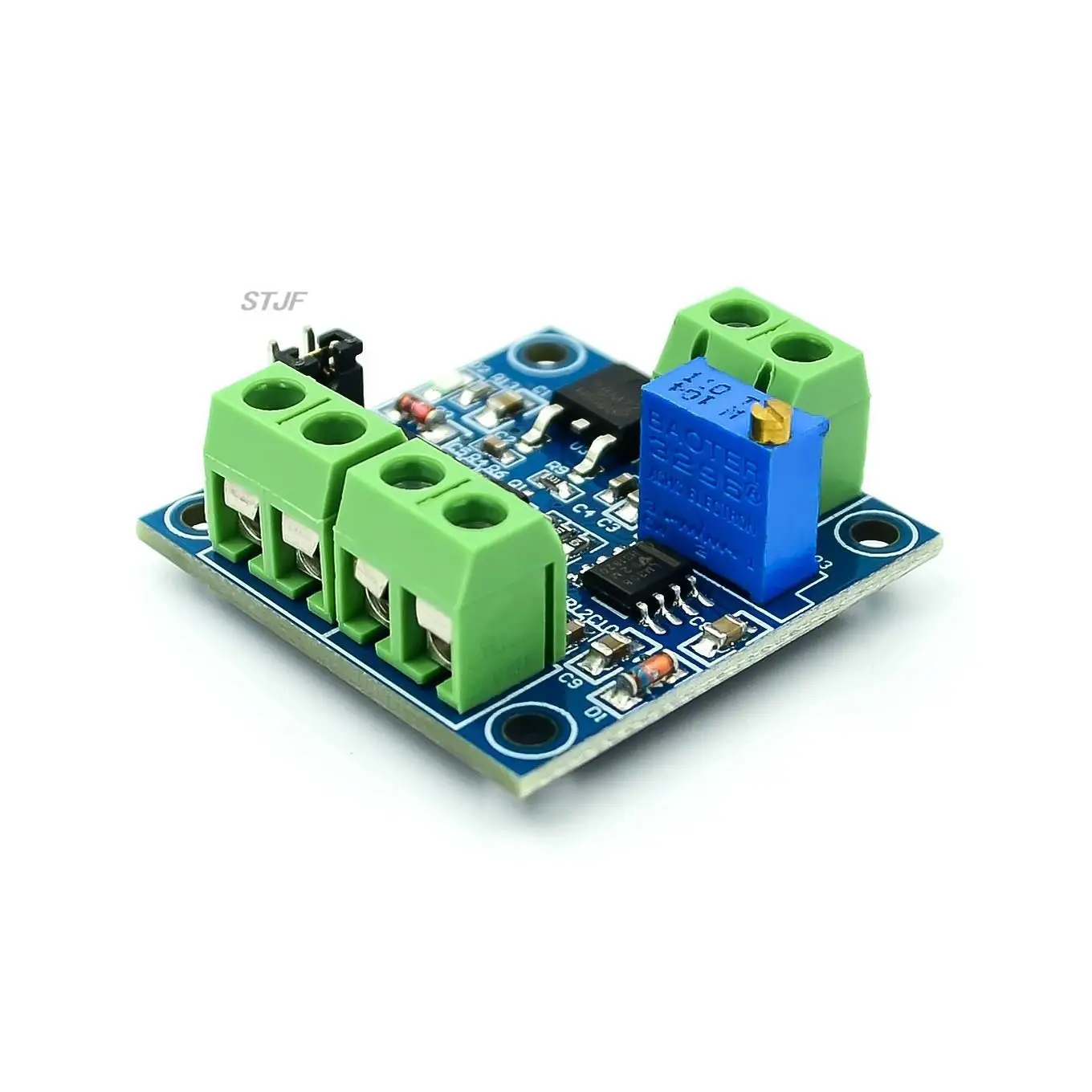 PWM to Voltage Converter Module 0%-100% to 0-10V for PLC MCU Digital to Analog Signal PWM Adjustabl Converter Power Module