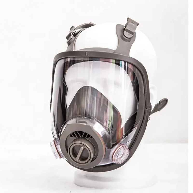 

6800 Respiratory Protection Face Mask Spray Polishing Spray Powder Dust Removal Comprehensive Protective Cover