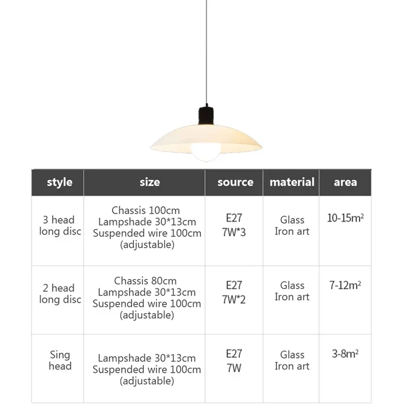 Nowoczesna lampa wisząca minimalistyczny żyrandol wiszący wiszący do salonu gabinet jadalnia oświetlenie sypialni wystrój domu