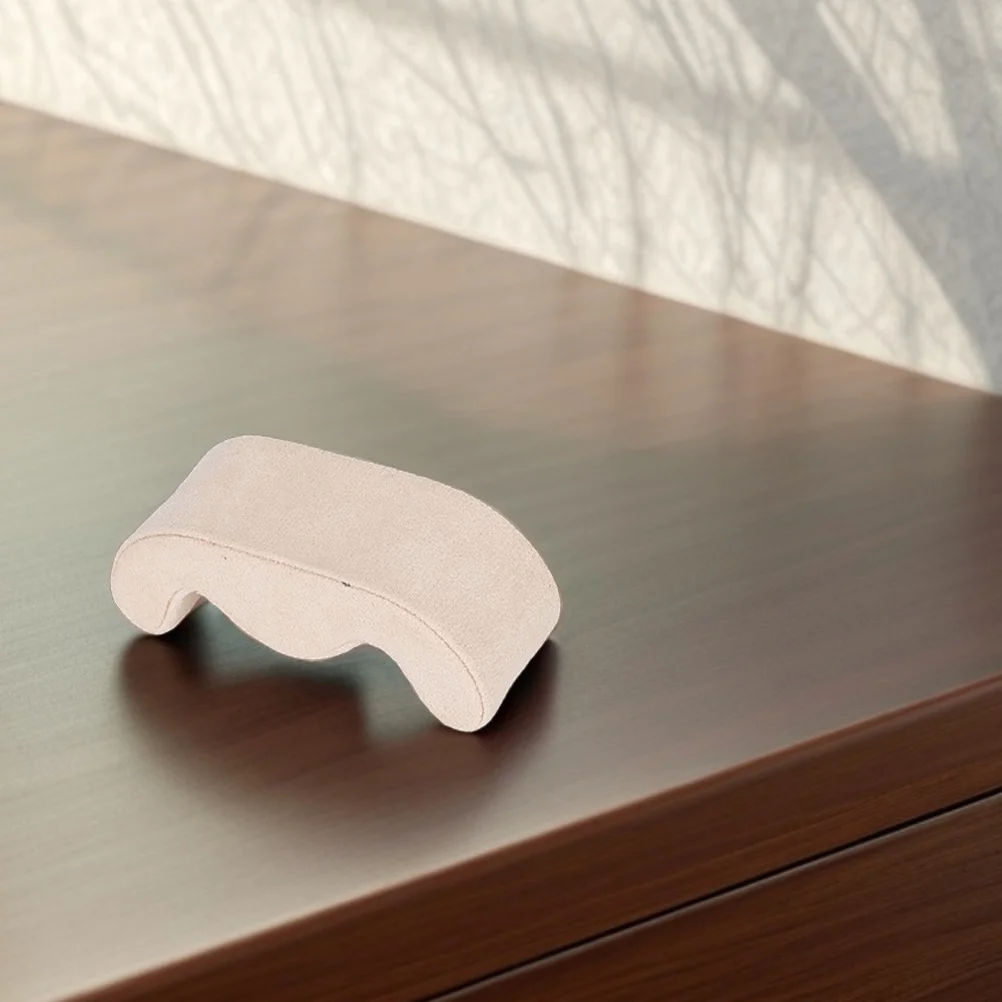 

2Pcs Mini Watch Display Pillows Soft Suede Sponge Cushion for Jewelry Storage Bracelet Organizer Small Watch Cushion