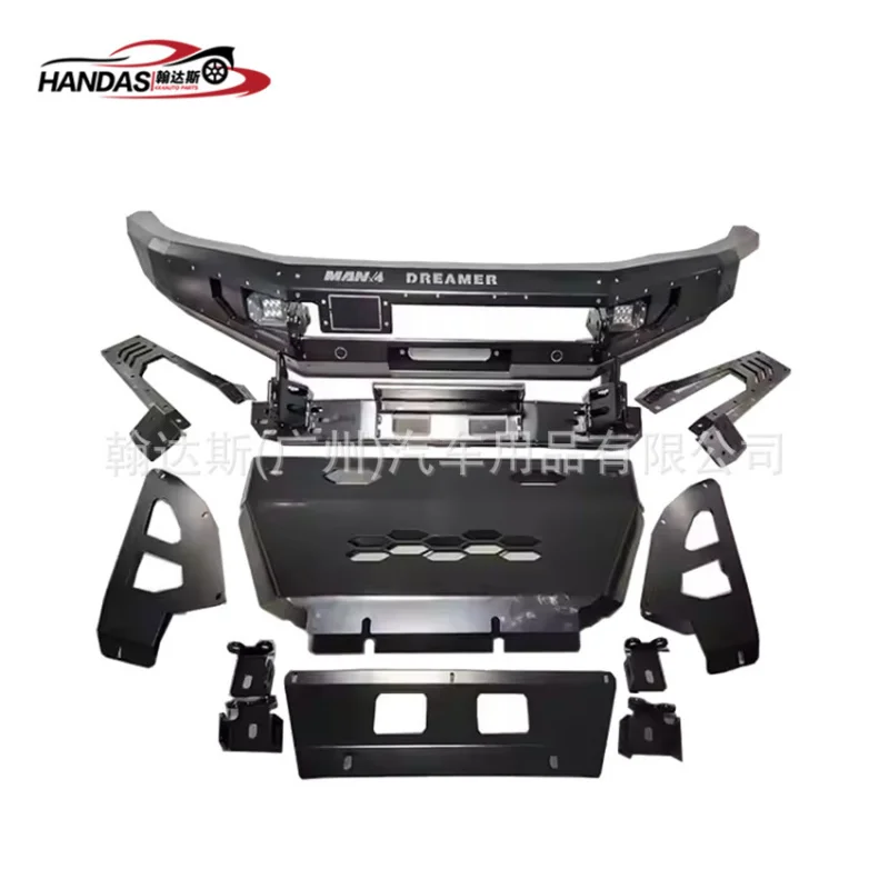 

Подходит для внедорожной модификации пикапов, передний бампер с защитной дугой.