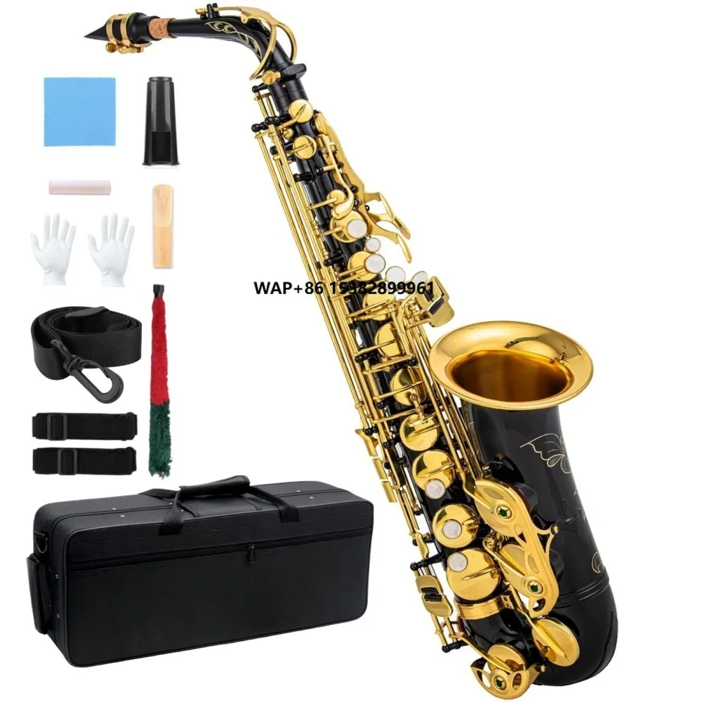 

Chinese Wholesale Custom Professional High Grade Black Eb Alto Musical Woodwind Instrument