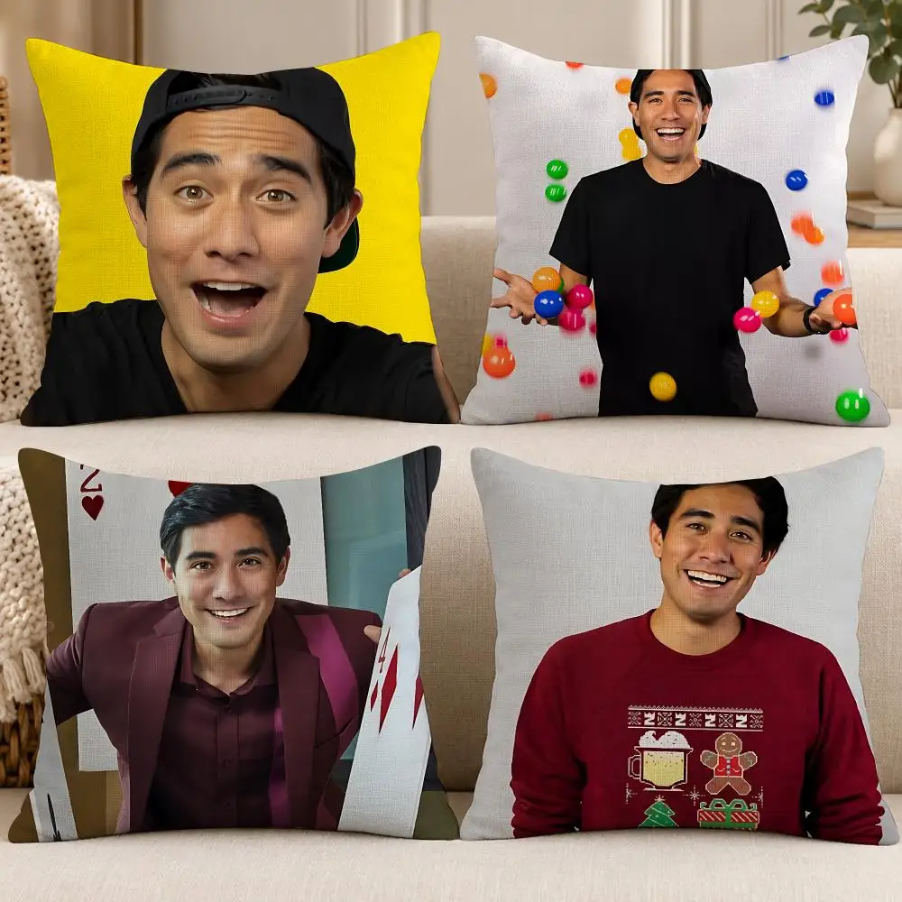 Creator Viral Z-Zach King Cushion Cover Soft Short Cover Washable Sofa Bed Dorm Garden Home Office Chair Decor