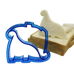 Cookie Cutters DIY Fun Plastic Sandwich Cutter for Kids Heart Dog Dinosaur Shape Bread Crust Cutters Vegetable Molds Maker