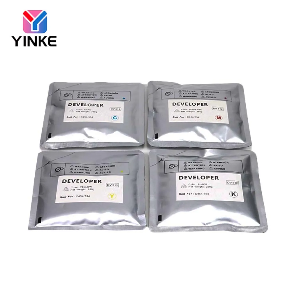 

250g DV512 Developer Powder For Konica Minolta Bizhub C224 284 364 454 554 Japan OEM Quality Carrier