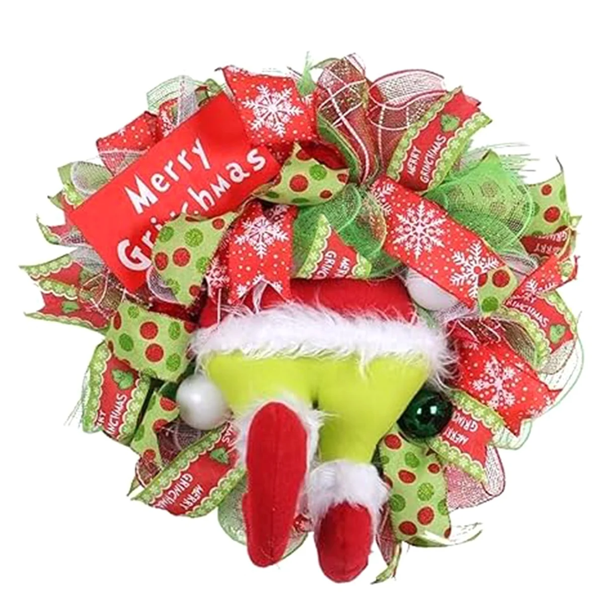 

Christmas Wreath,Artificial Christmas Wreath, Christmas Front , Outdoor Christmas Wreath for Winter Holiday