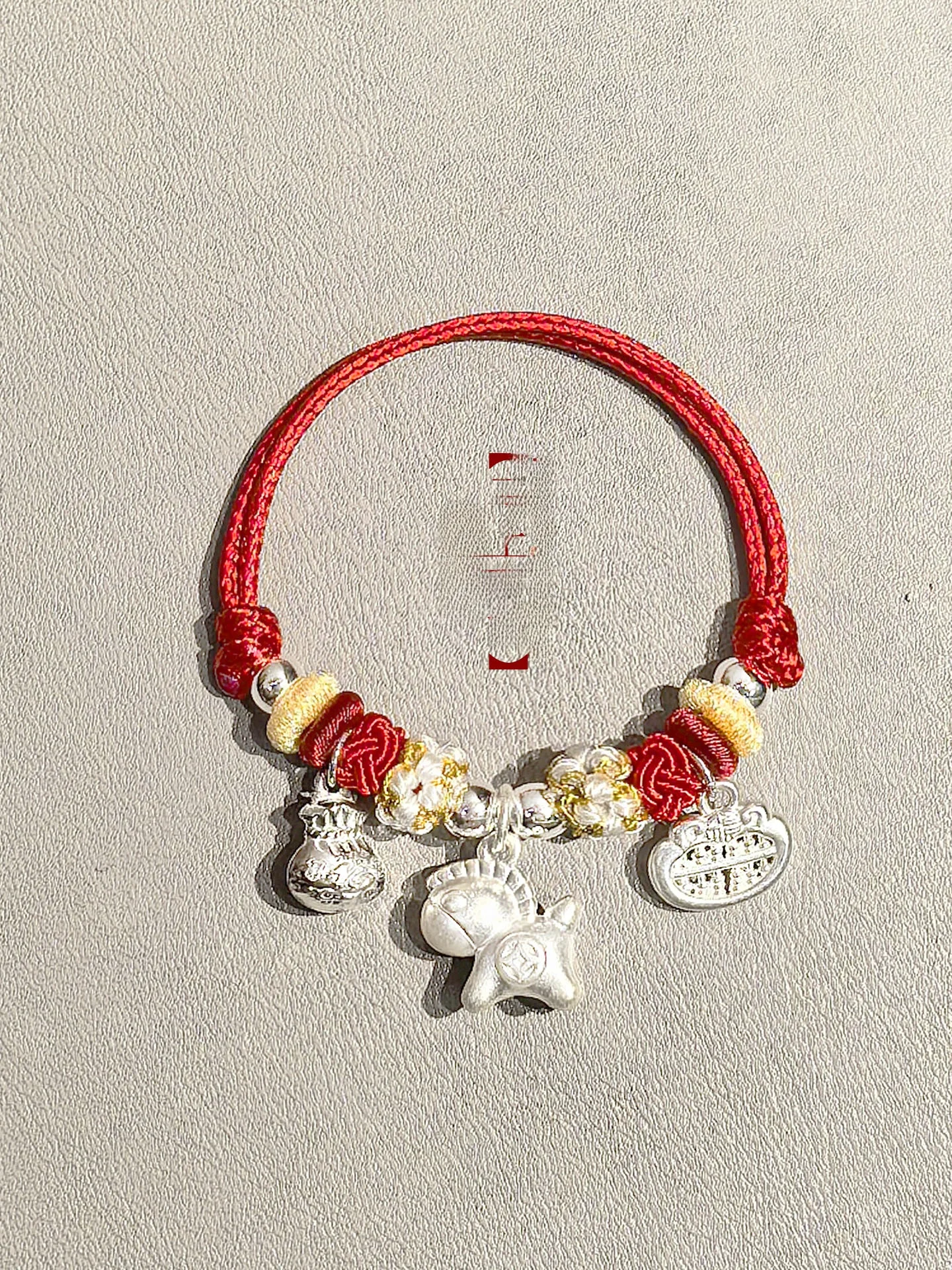 baby-sle-pure-silver-999-zodiac-red-rope-bracelet-ex-children's-gourd-aped-luy-charm-faion-jewelry
