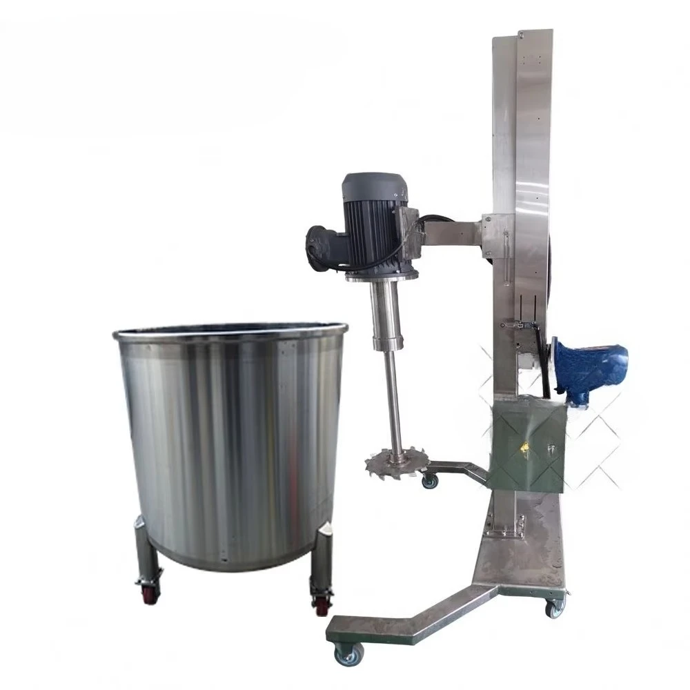 Industrial Equipment High Speed Mixer Laboratory Disperser Mixer Shear Mixer Homogenizer Dispersing Machine view 3