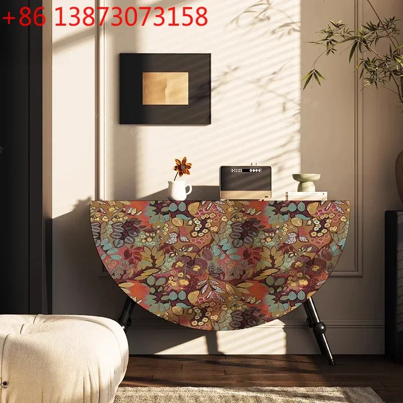 

Solid wood entrance cabinet, household bedroom storage, living room tea cabinet