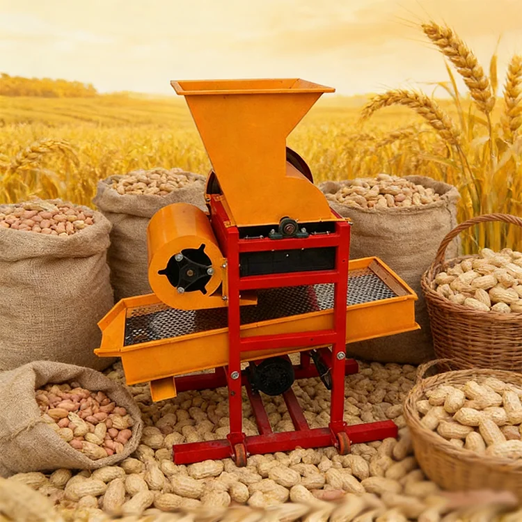 

ME QDMECH Professional Service Multifunctional High Quality Dry Fruit Sheller Peanut Sheller Rapeseed Sheller