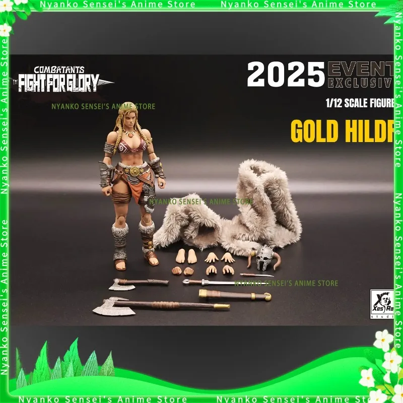 

In Stock XESRAY Golden Hild 2025 Exhibition Exclusive Ver. 1/12 Scale Action Figure Anime Models Toy Doll Gift Collectible