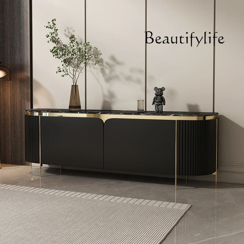 

D Итальянский ТВ-шкаф, современный светлый роскошный мраморный журнальный столик, ТВ-шкаф, комбинированный шкаф для хранения в гостиной, спальне