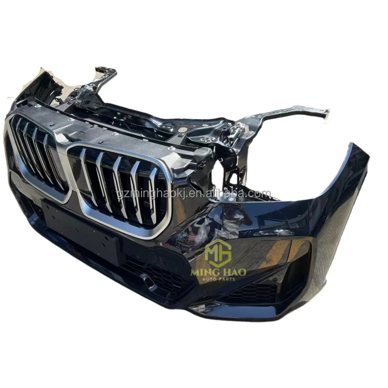 2021-2024 Model Year for X1 F48 F49 Front Accessories Complete Front Bumper with Grille and Radiator, Headlights and Bumper - view 5
