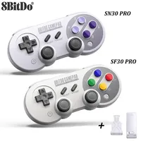 New! 8BitDo SF30 Pro SN30 Pro Wireless Bluetooth Gamepad Controller for Windows Android macOS Nintendo Switch Steam with