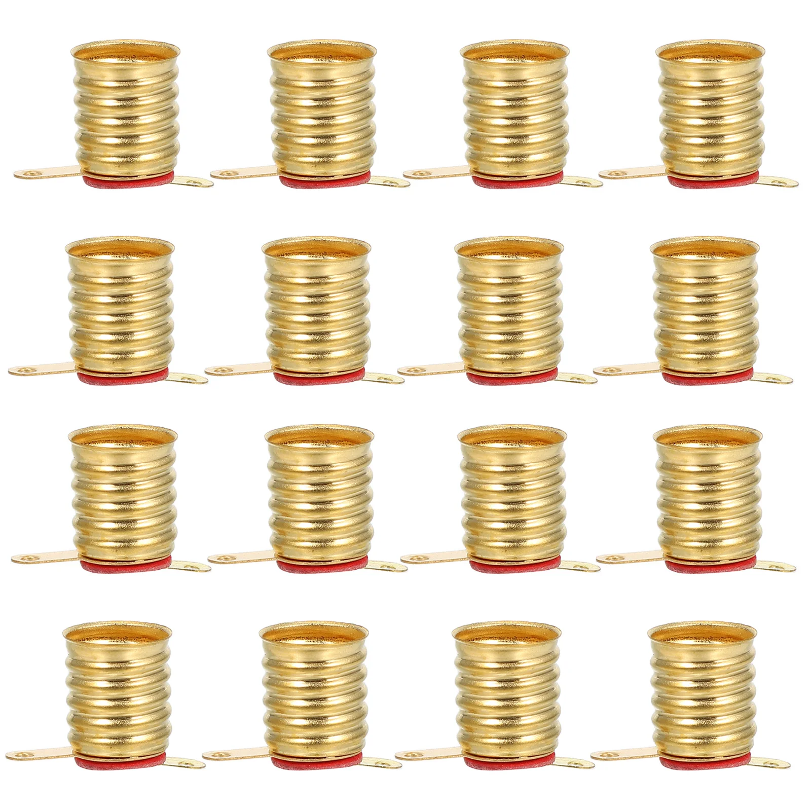 

20Pcs Lamp Holder Mini LED Bulb Socket Screw Base Bulb Holder Small Light Mount DIY Lighting Accessories Student Physics