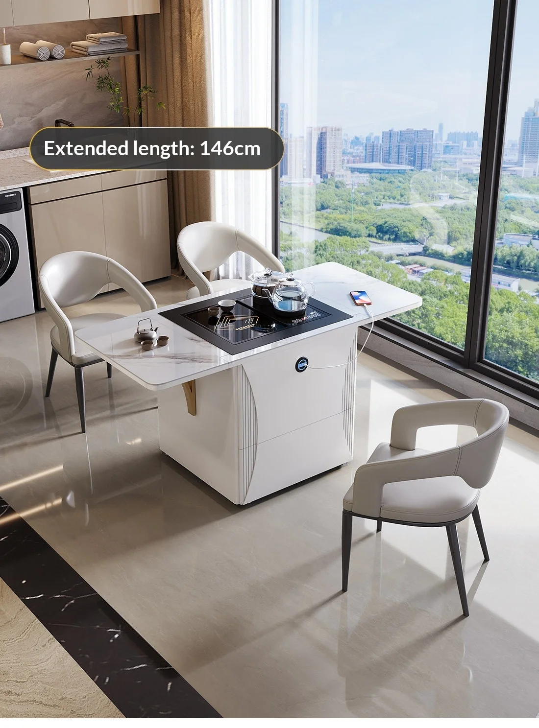 Any Size Custom Lift Fold Coffee Tea Table Living Room Bedroom Compact Modern Stylish Durable Multi Function Space Saving Home F