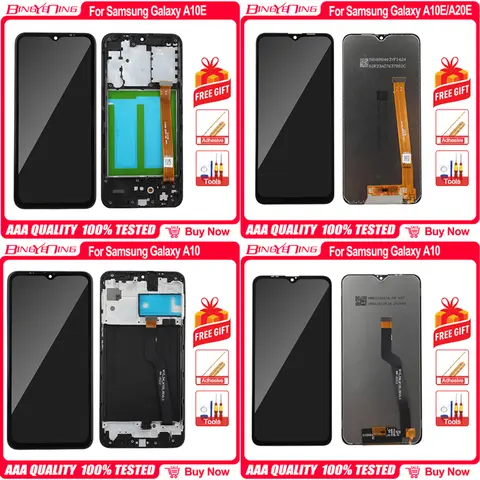 100% Original Brand New For Samsung A10E/A20E A10 A11 A20 A21 A21S/A217 LCD&Touch Screen Digitizer Display Module Replacement