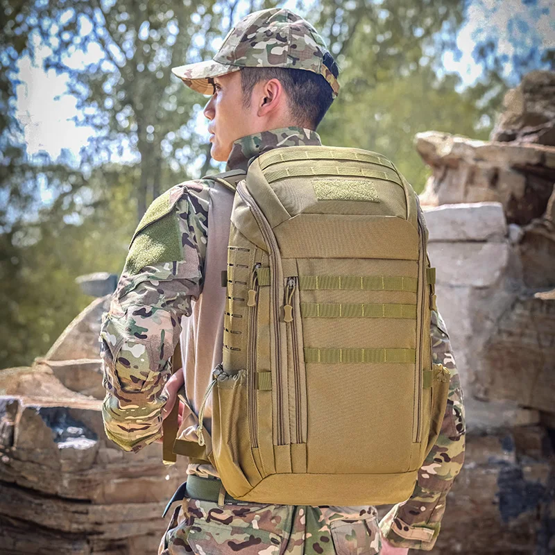 

Climbing Backpack Large Storage Multi-pockets Outdoor Hiking Trekking Camping Hunting Daypack Short Distance Trip Rucksack