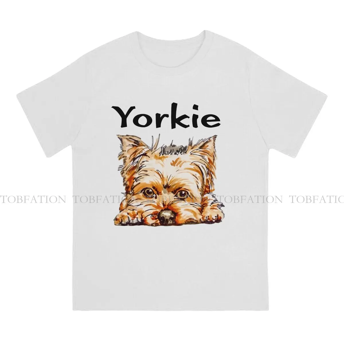 Essential Special TShirt Yorkie Yorkshire Terrier Mini Dog Top Quality Creative Graphic  T Shirt Short Sleeve Hot Sale