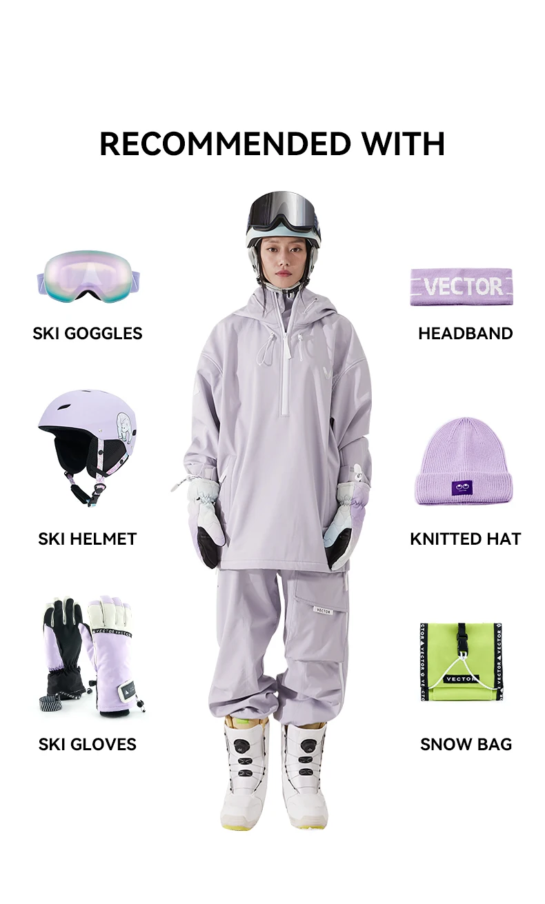 Giacca o pantaloni sci VECTOR HXF70077, separati