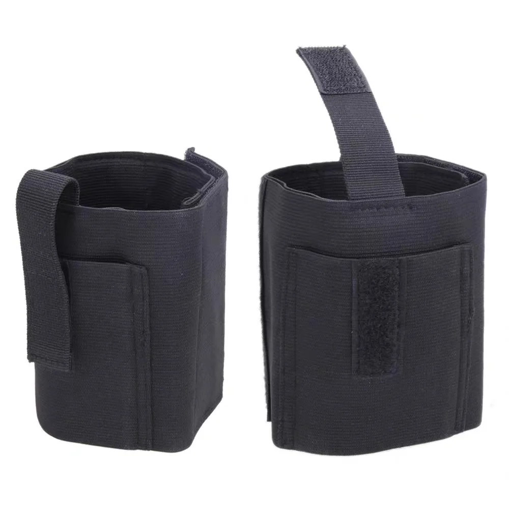 Universal Ankle Holster Drop Leg Gun Holder for Right Left Leg Concealed Elastic Leg Pouch Pistol Bag Hunting Accssories
