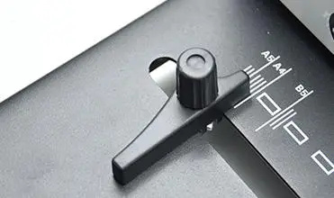 Comb Binder Manual 21 Hole Comb Rubber Ring Binding Machine Glue Binding Punch Machine DX-220