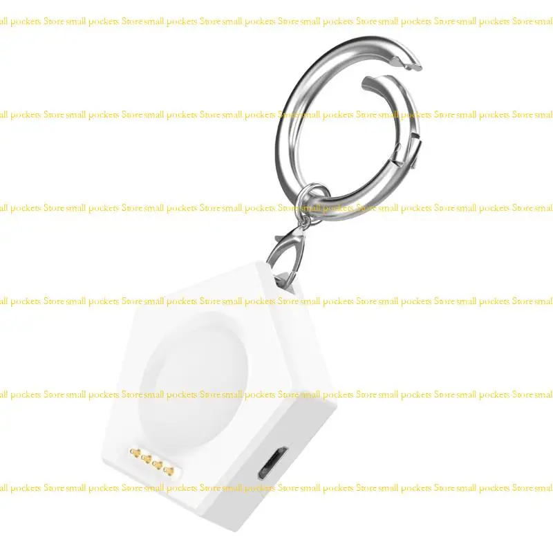 R1WD Universal Smartwatch Laad Station Snelladen Keychains Belt Smartwatch Stand PVC voor Watch Mini