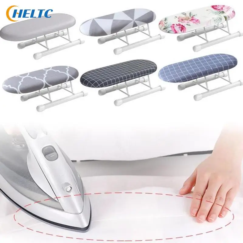 Portable Mini  Ironing Board Small Tabletop Iron Portable Compact Sewing Table Desktop Foldable Collapsible Countertopmini Rack