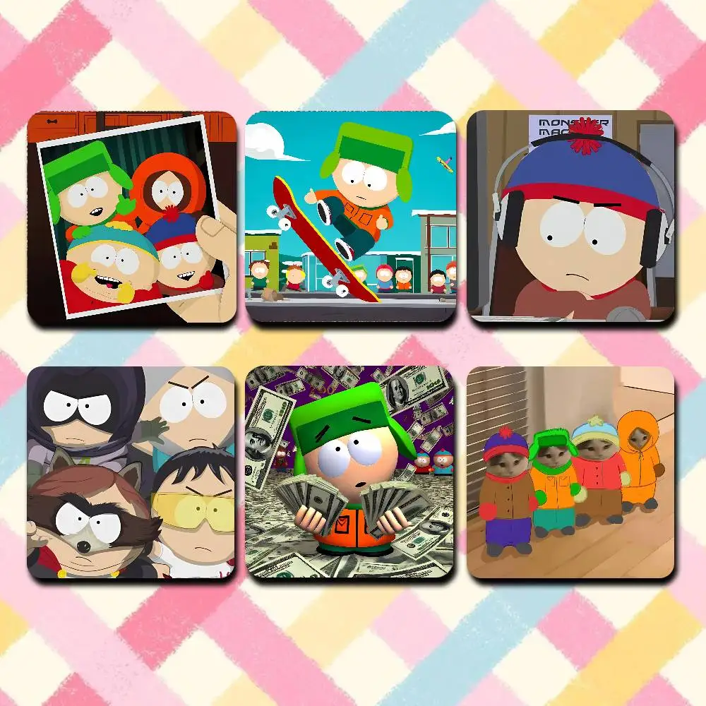 

Cartoon S-South-S-P-Park Magnetic Refrigerator Magnets Cute and Creative Refrigerator Magnets Souvenirs and Gifts