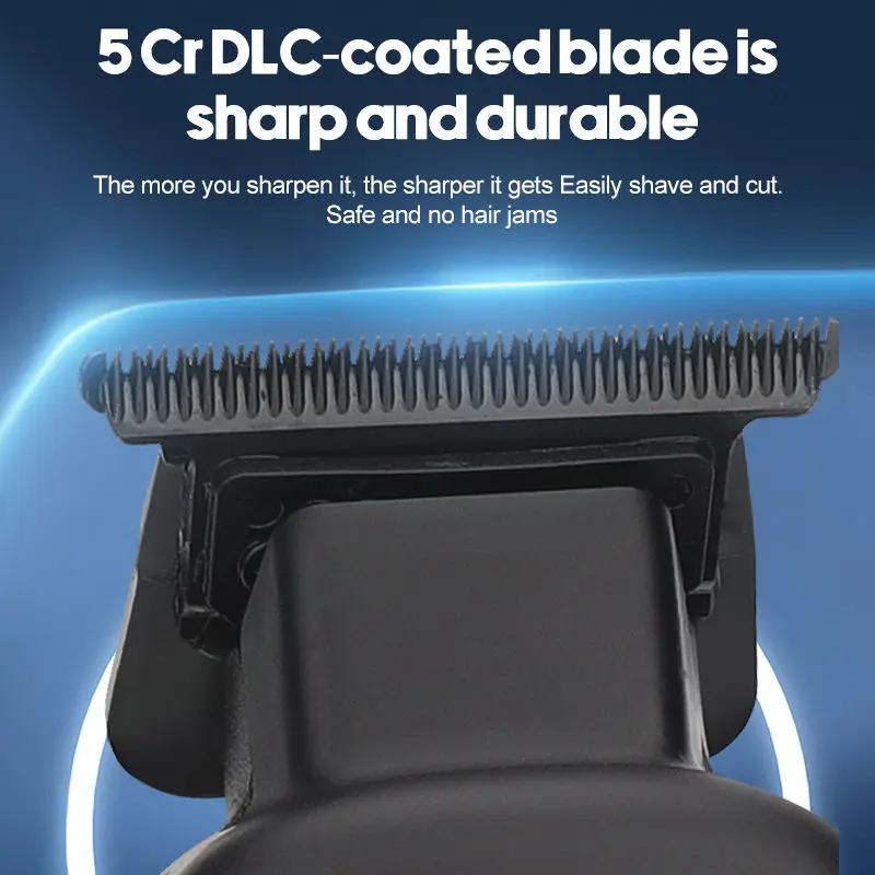 Professional Electric BLDC Hair Clippers Brushless Motor Hair Trimmer LCD Cordless Hair Barber Clippers