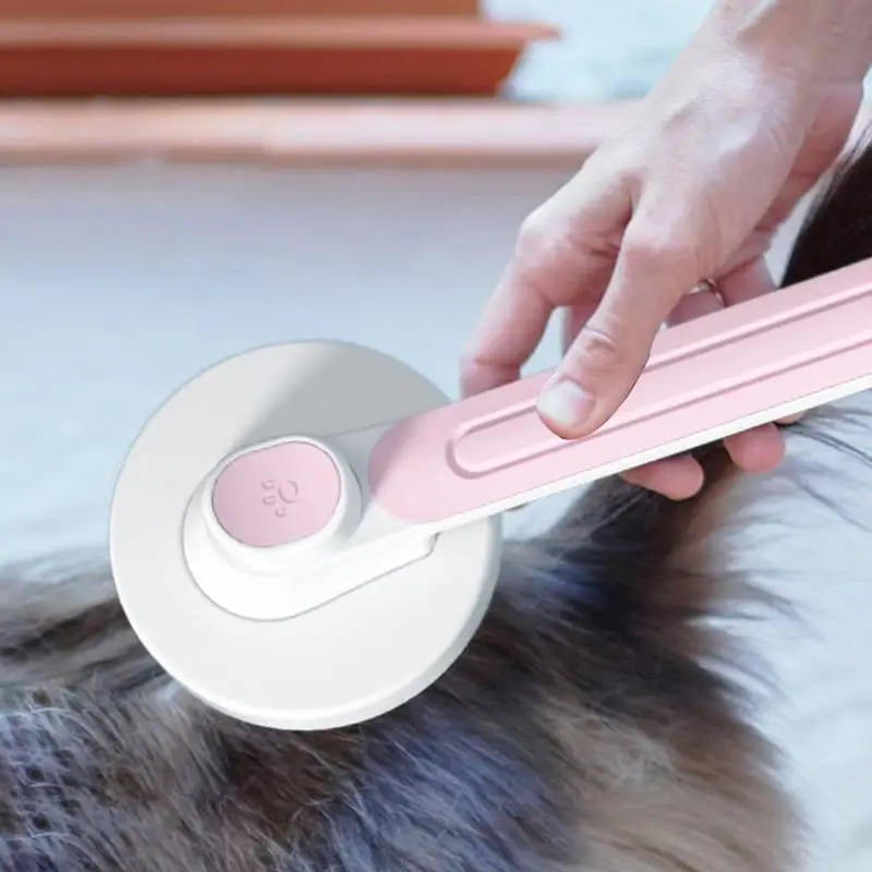 Cat Combs Pet Grooming Needle Brush Magic Massage Comb For Dog Cleaning Care Pet With Release Button Hair Brush Supplies