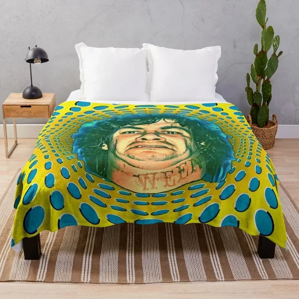 

Dean Ween Guitar Face Throw Blanket Men's Soft Warm Throw Blanket for Couch