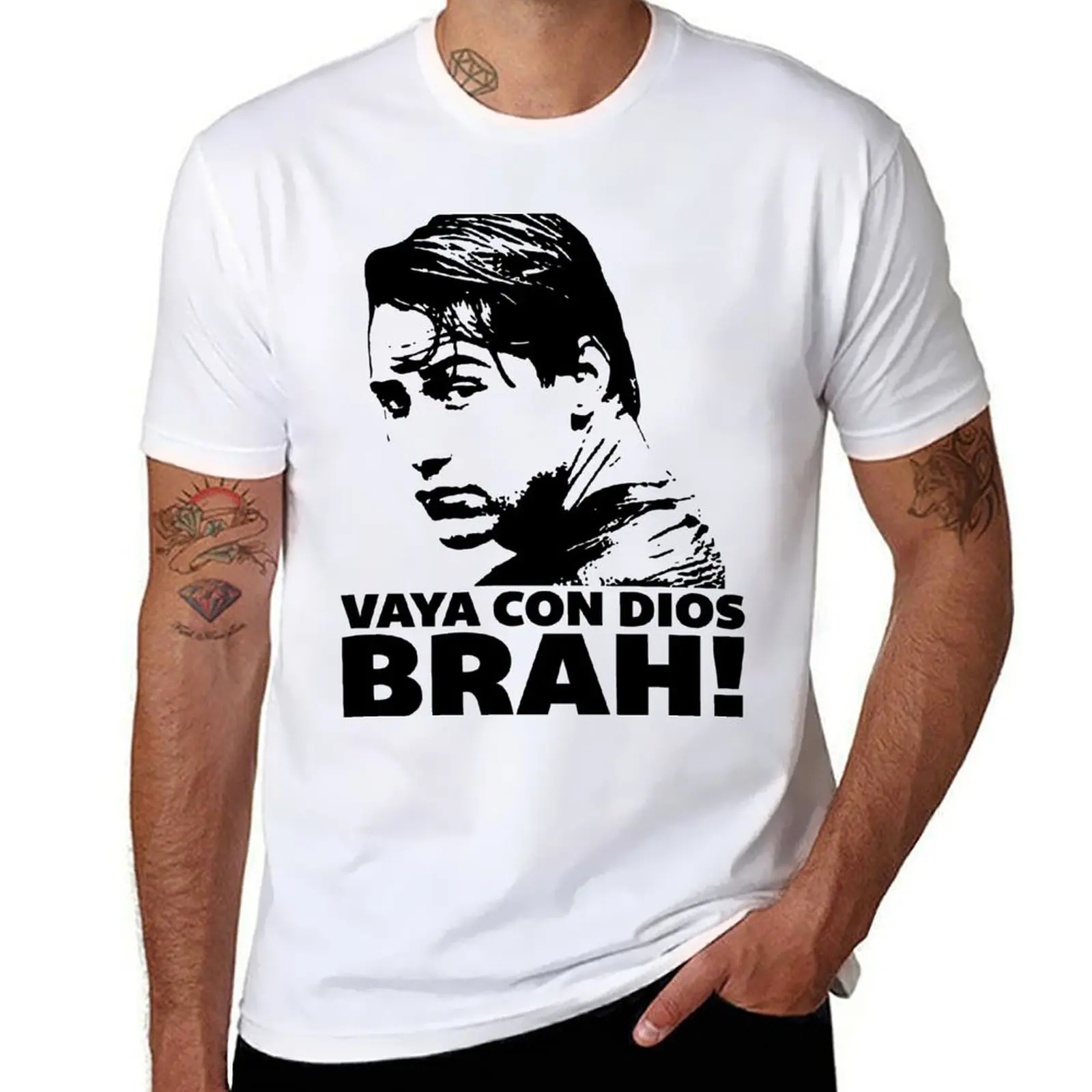 

Vaya Con Dios Brah! T-Shirt t shirts for man slim fit t shirt man casual T-Shirt