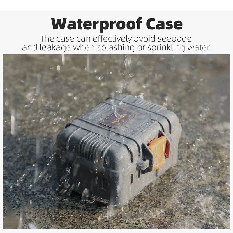 DJI OSMO 액션 5Pro 4 3 용 미니 보관함, 방수 충격 방지, 낙하 방지 안전 보호 하드 백, 카메라 액세서리