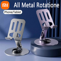 Xiaomi Metal Rotating Bracket 360 Rotation Folding Bracket Universal Phone Tablet Desktop Double Shaft Design Stable Anti Fall