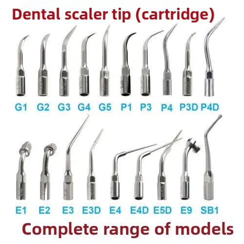 

Ultrasonic scaler tip dental EMS Saiteli scaler head root canal cleaning periodontal cleaning