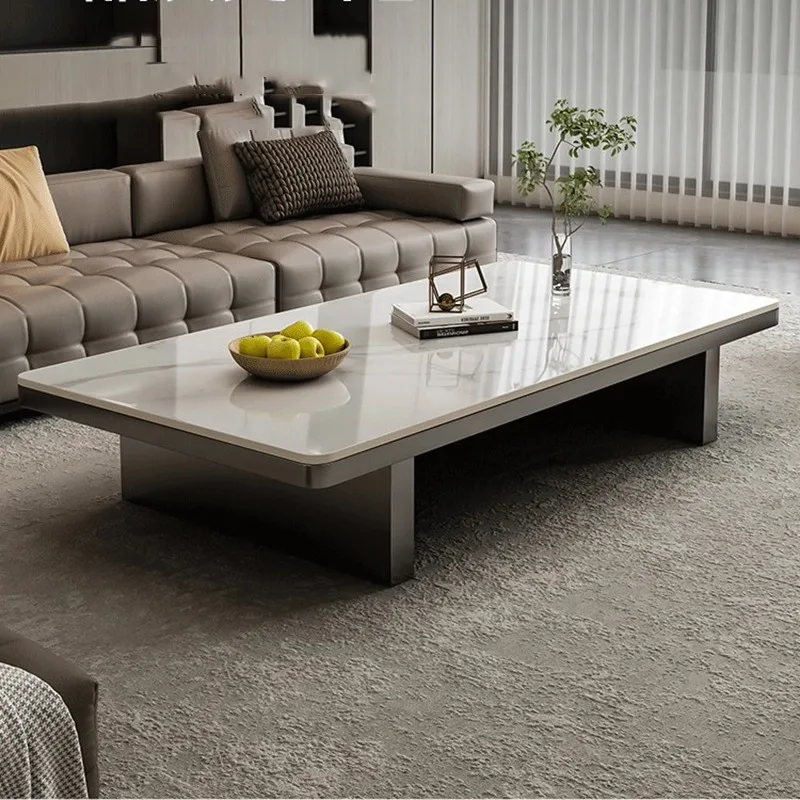 Decoration Bedroom Modern Minimalist Coffee Table Unique Italian Simple Side Table Writing Computer Mesa Auxiliar Home Furniture