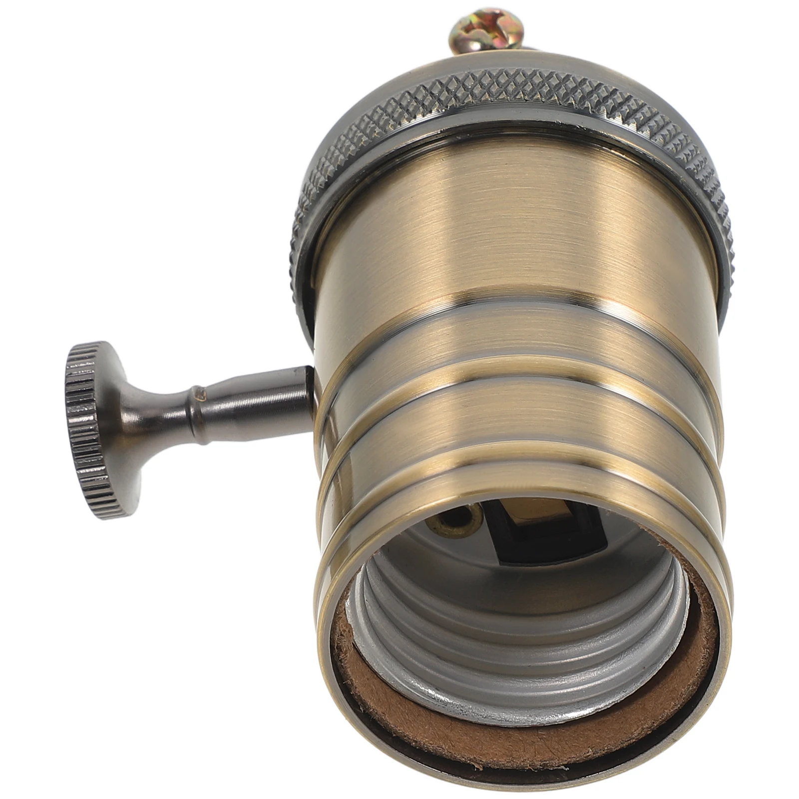 

E26 E27 Light Socket Fine Craftsmanship Metal Bulb Base for DIY Lamp Kits and Lighting Fixture Renovation Parts