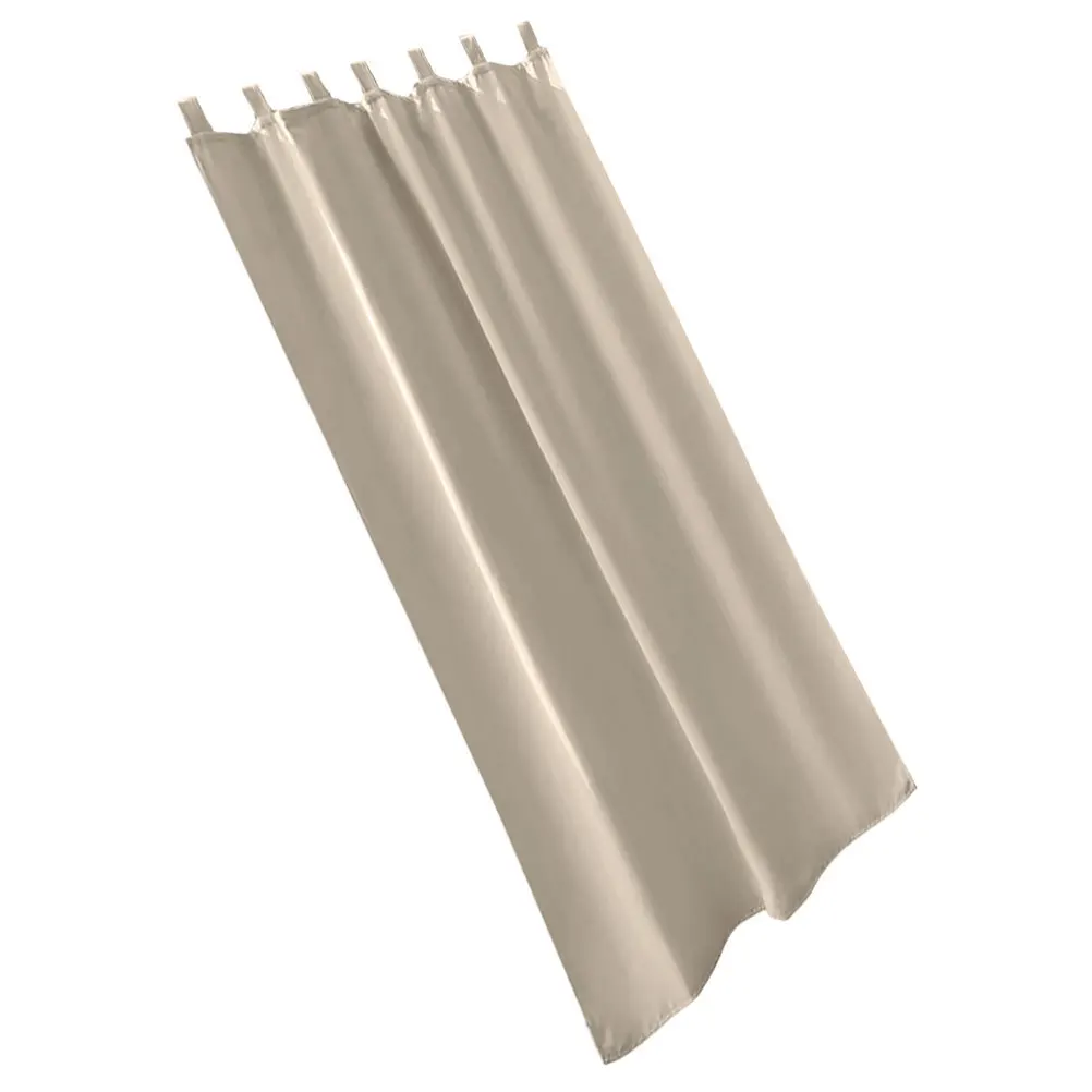 Polyester Curtains Semi Sheer Light Blocking for Living Room Bedroom Patio Soft Elegant Decorative Home Accessories