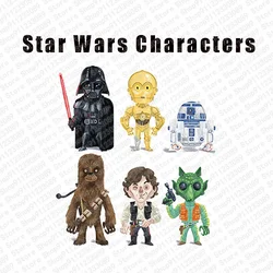 8 pçs/lote Blocos de Construção TV6101 Ahsoka Figura TV6102 TV6103 Estatuetas TV6107 Han Solo TV6109 Capitão Enoch TV6110 blocos brinquedo infantil