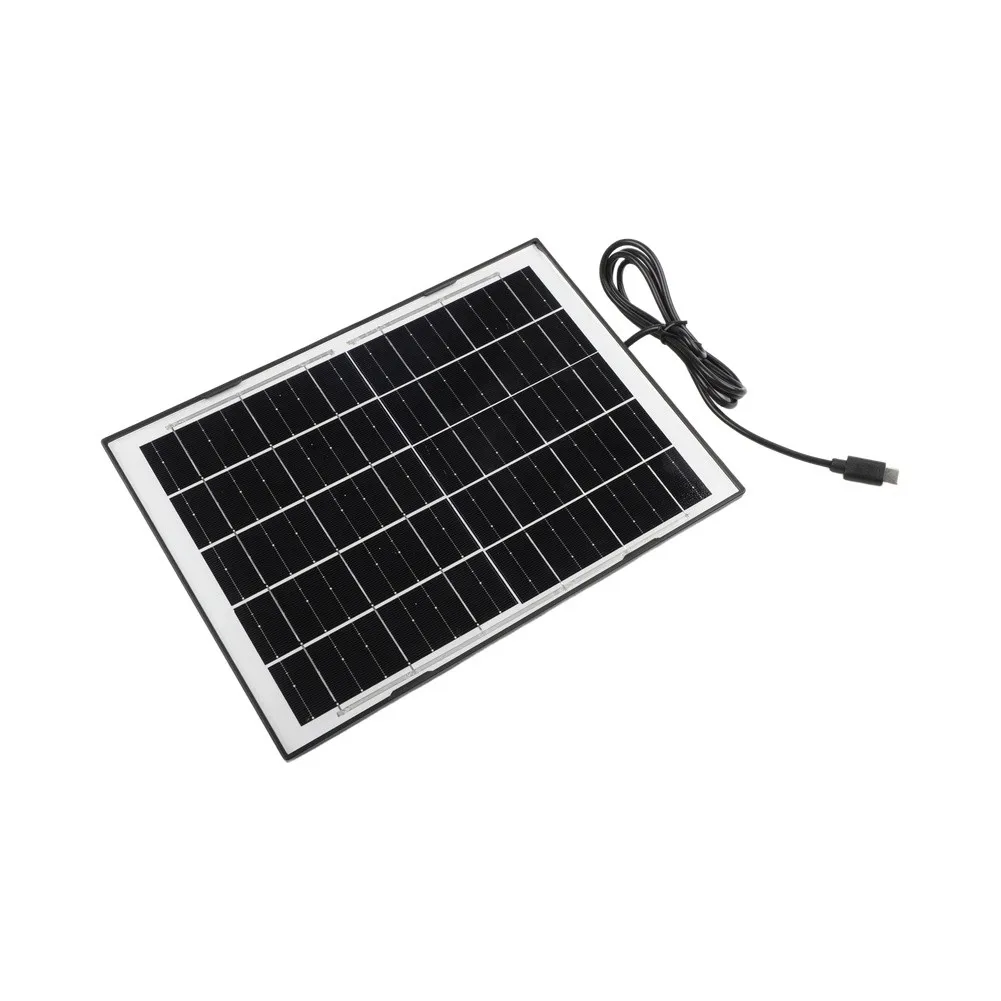 for Solar Camera Power 7W for Solar Panel High Conversion Rate Weather Resistant Power For Monitoring Camera for Solar
