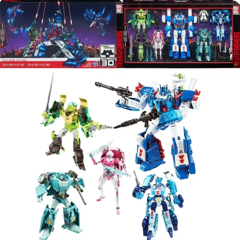 Auf Lager Takara Tomy Transformers Toys 30th Anniversary 1986 Filmset Ultra Magnus Spring Cup Arcee Long-winded Collection