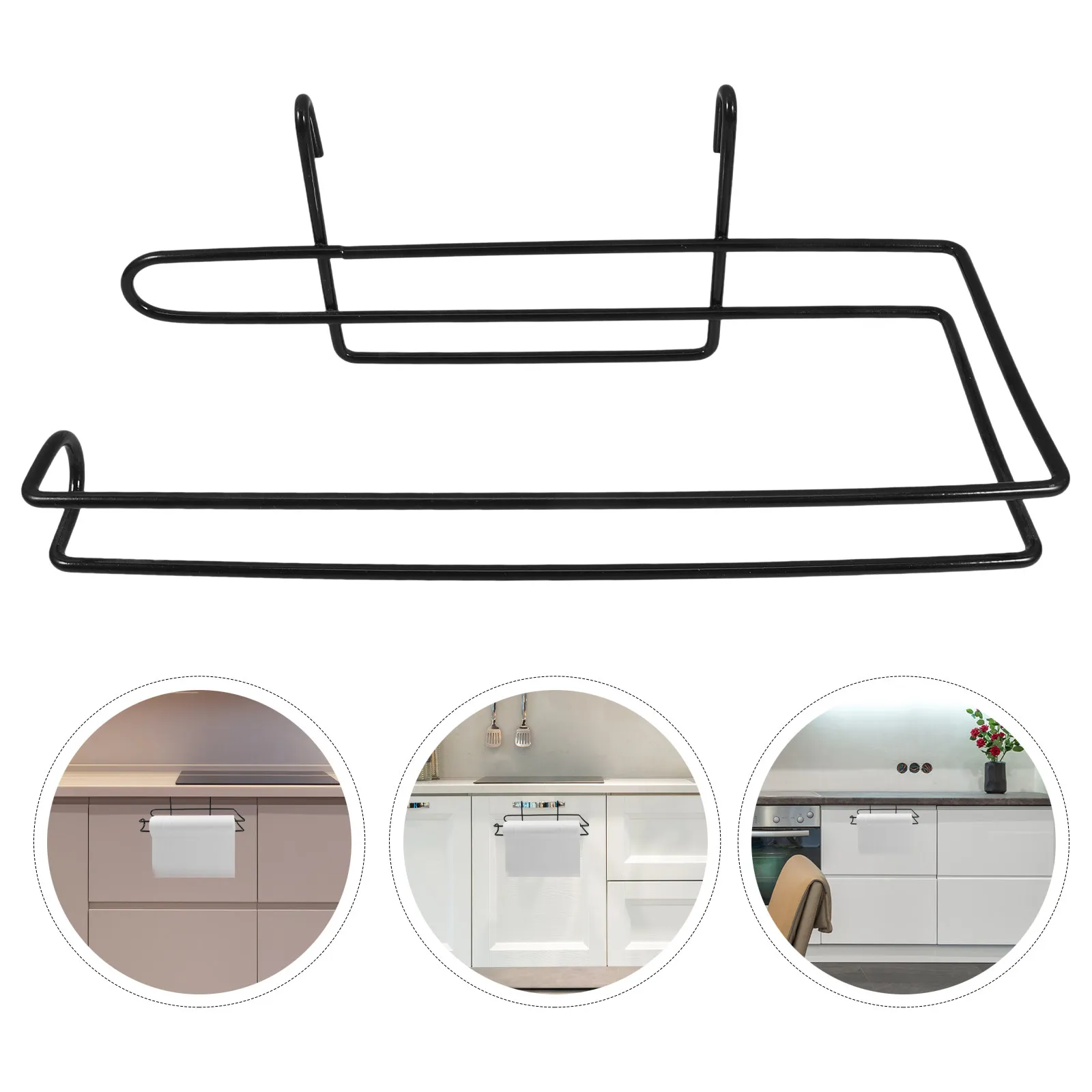 

Paper Towel Holder for Wire Shelving 5x12x4.5 Inches Heavy Duty Iron Frame Compact Design Kitchen Dormitory Campsite Stove