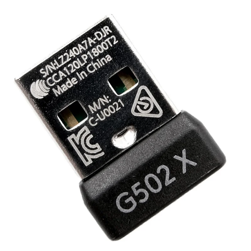 متفوقة USB دونغل ماوس محول USB دونغل لعبة ماوس استقبال محول ل لوجيتك G502X / G502X زائد Lightspeed اللاسلكية Gam #3