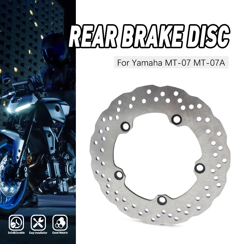 

Motorcycle Rear Brake Disc Brake Rotor 245mm For Yamaha MT-07 MT-07A Motocage MT07 689cc MT-09 MT09 47cc Sport Tracker ABS