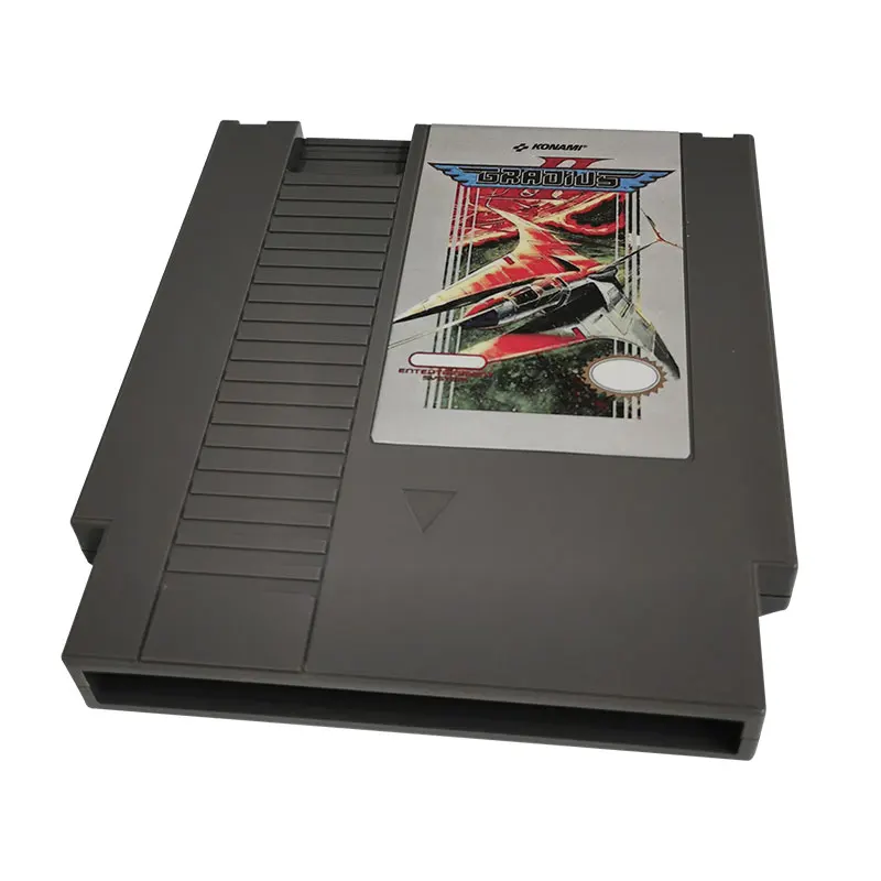 العلامة التجارية الجديدة Gradius II NES لعبة خرطوشة ل 72 دبابيس 8 بت NES الكلاسيكية لعبة صغيرة وحدة التحكم