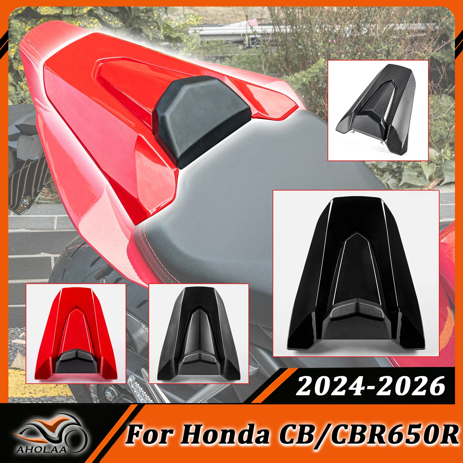 

Крышка заднего пассажирского сиденья (обтекатель) для мотоциклов Honda CB CBR 650R CB650R CBR650R, 2024 2025 2026