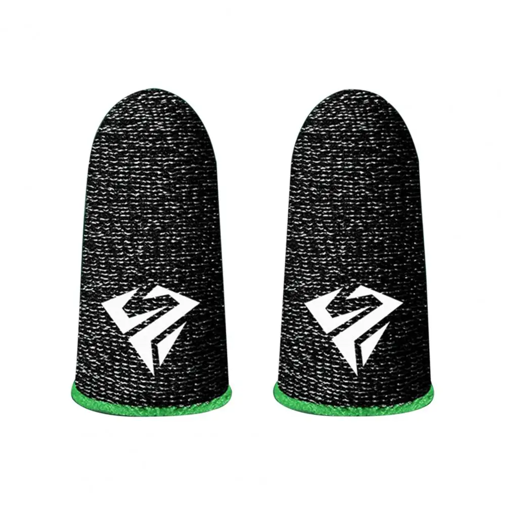 أكمام أصابع الألعاب المضادة للانزلاق والعرق، قفازات شاشة اللمس رفيعة للغاية، غطاء الإصبع للعبة الهاتف المحمول